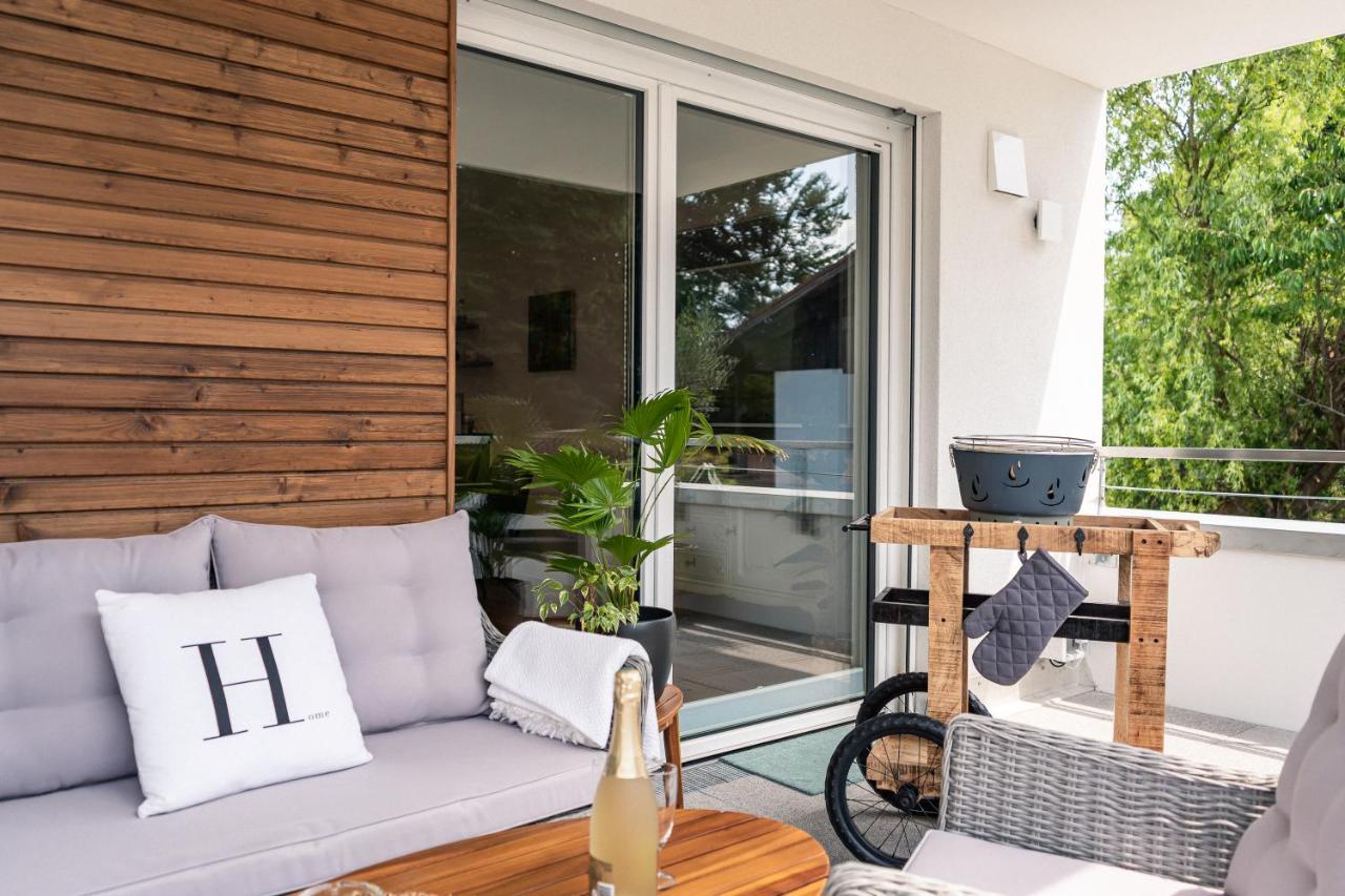 Alpdeluxe Smart Home - Balkon-Wanne-Tiefgarage-Bbq 科尔伯莫尔 外观 照片