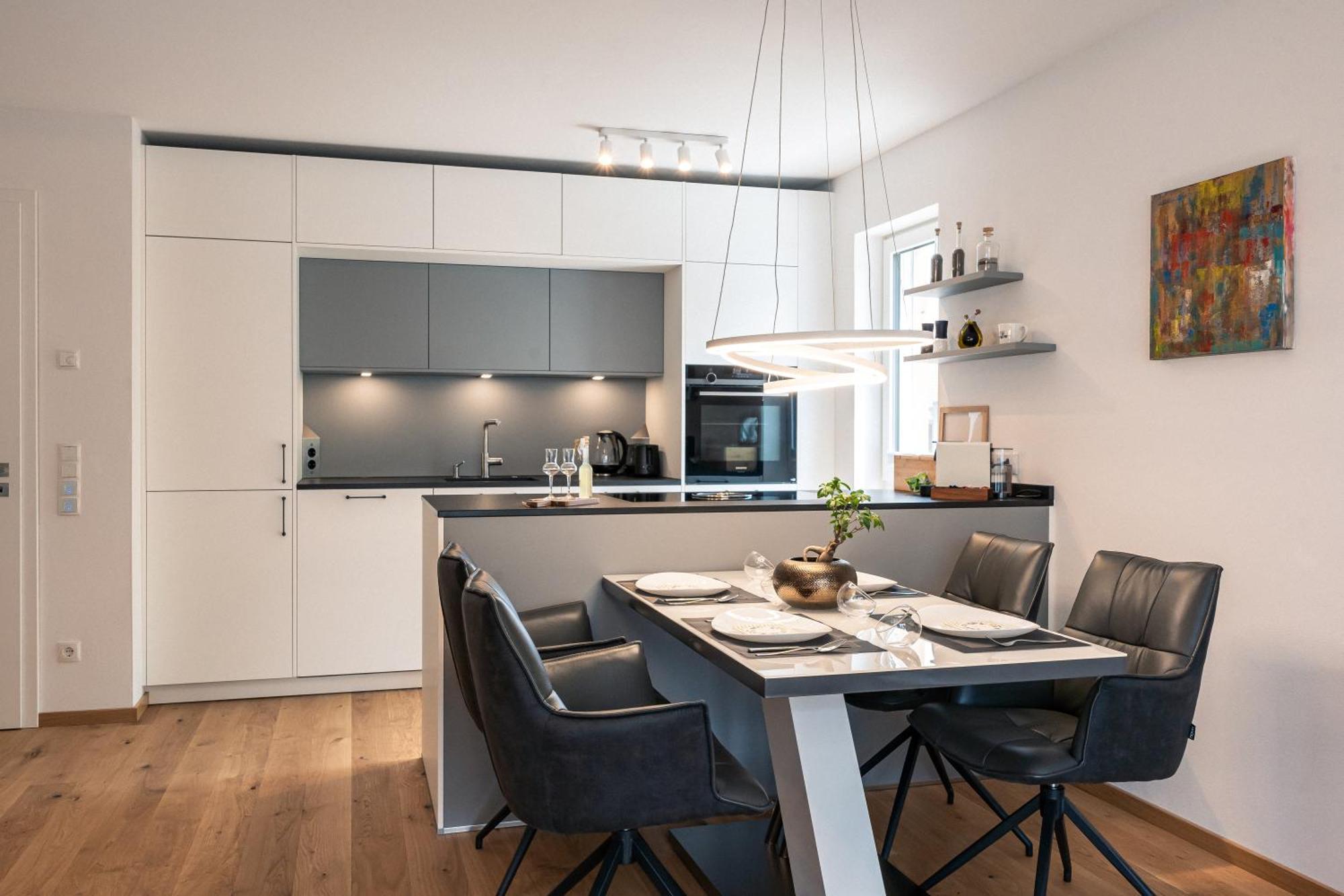 Alpdeluxe Smart Home - Balkon-Wanne-Tiefgarage-Bbq 科尔伯莫尔 外观 照片